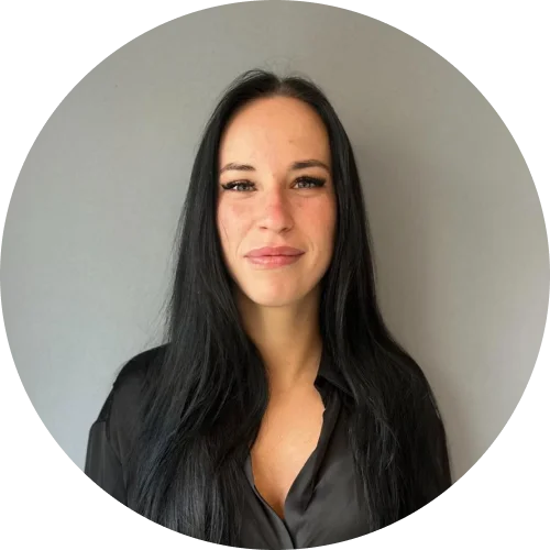 Rachel Cook, member of T.M.S. Mechanical Services team, showcasing expertise in plumbing and heating solutions.